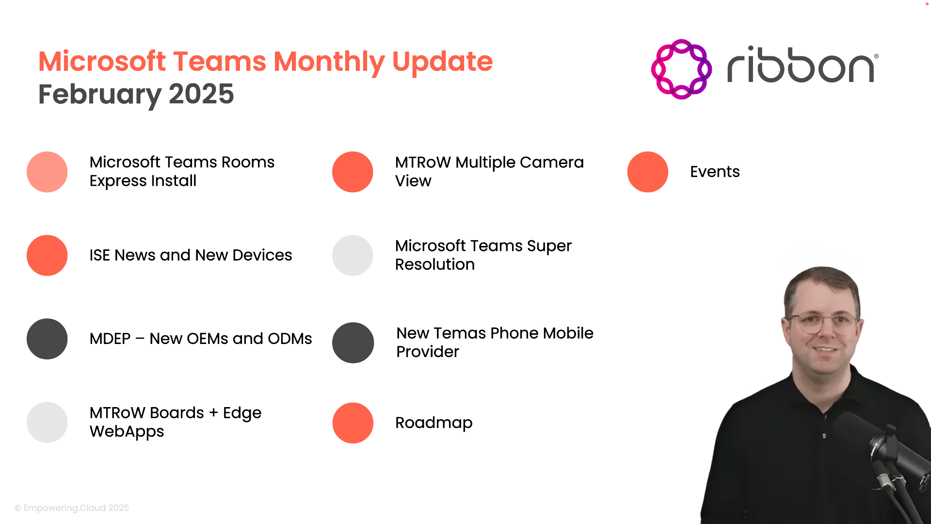 MVP Tom Arbuthnot Microsoft Teams Monthly Update February 2025